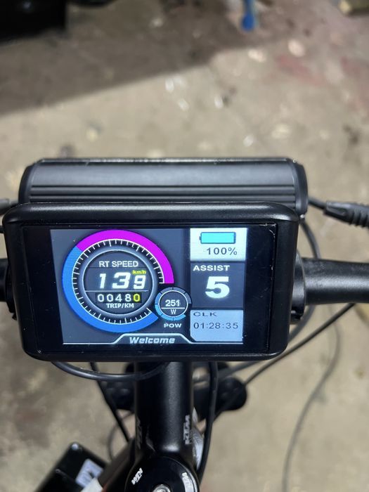 Bicicleta electrica 5000w 72v/30ah