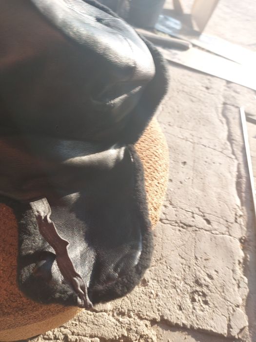 Шапка ушанка цигейковая