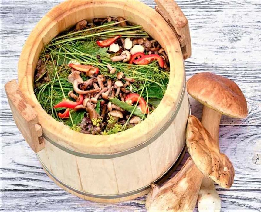 Кадка и бока из дуба