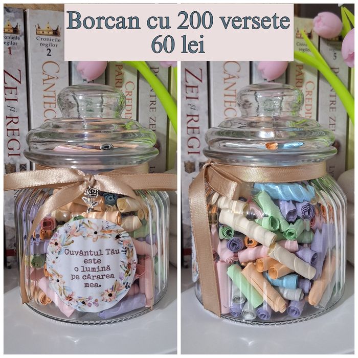 Borcane cu versete biblice
