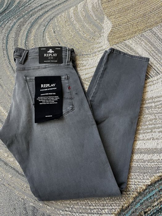 REPLAY : Anbass Power Stretch  - НОВИ 32-33 Slim / Оригинал