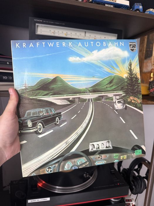 1974 Kraftwerk Autobahn vinyl vinil disc rock pop prima presa