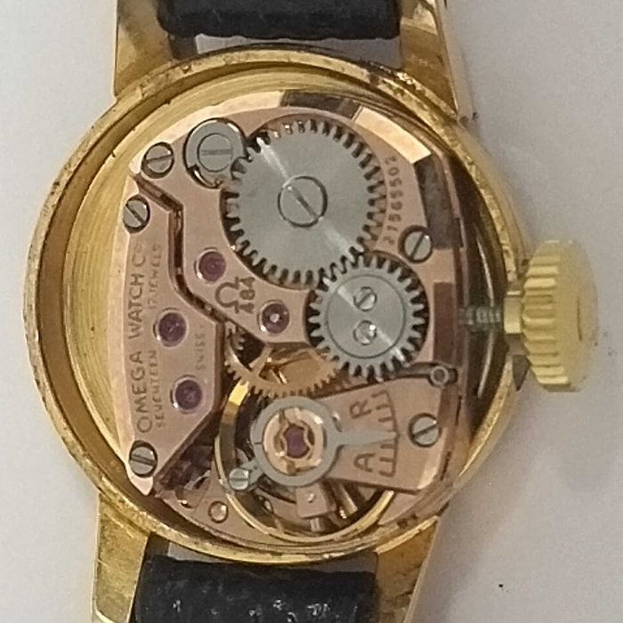 Ω OMEGA De Ville Saphette - vintage, Gold plated, 1964г.
