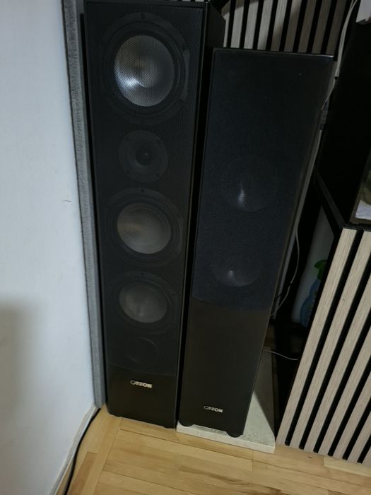 Boxe Podea Canton GLE 490 - Stare Impecabilă (150W RMS / 3 căi)