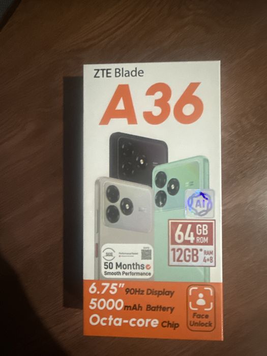 Смартфон ZTE Blade A36
