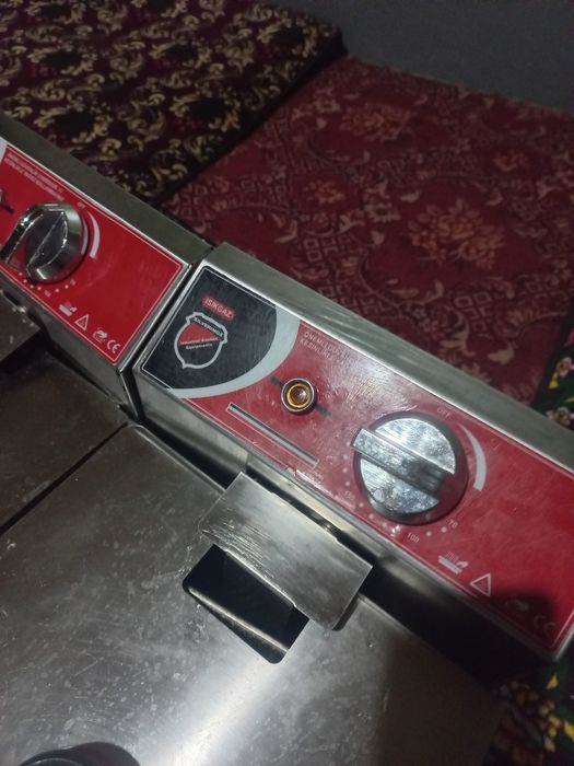 Ikki idishli elektr fritoz