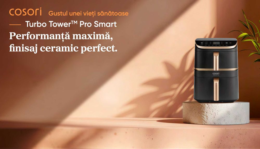 COSORI Turbo Tower Pro Smart NOU Sigilat