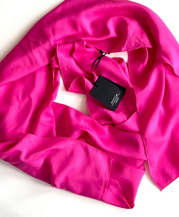 Kocca нов цикламен шал от мек памучен материал