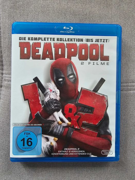 Deadpool 1 & 2 Blu-Ray
