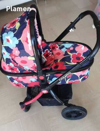 Детска количка COSAТTO OOBA-пълен комплект + ISOfix столче за кола