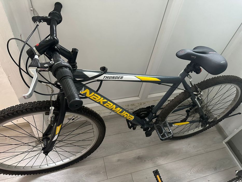 Vând 2 biciclete(nakamura)mărimi 410 460 utilizate de 3 ori fiecare