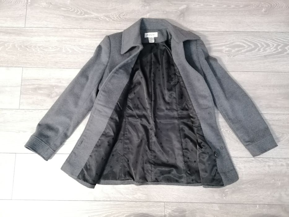 Palton dama scurt, din lana marimea 40