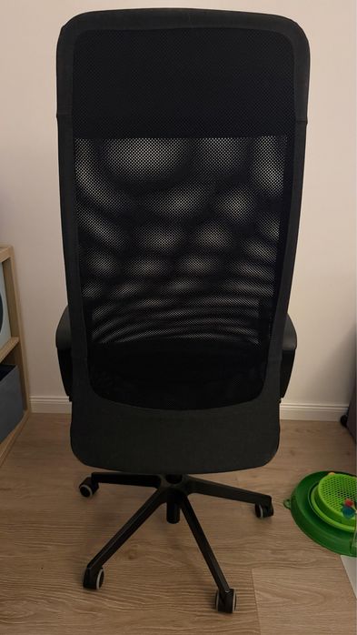 Vand scaun birou Ikea Marcus gri, marimea M