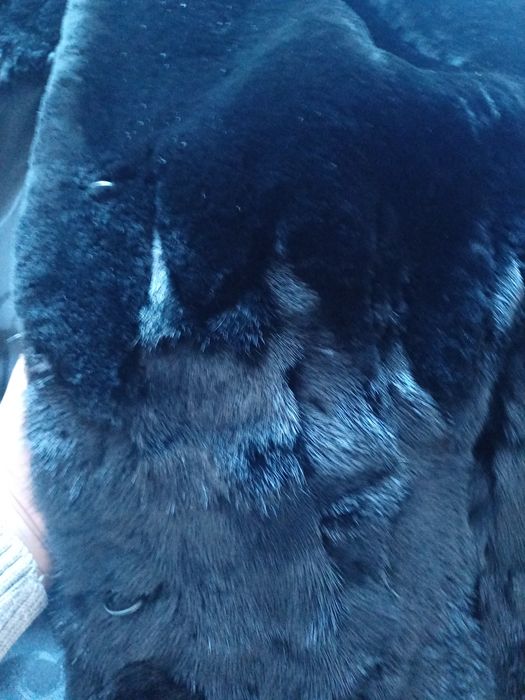 Шуба натуральная мутон