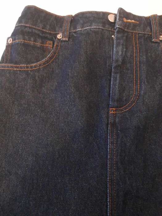 Джинсовая юбка-миди в идеальном состоянии