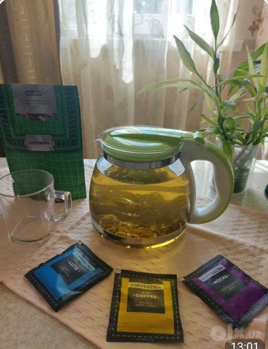 Зеленый чай  - мудрость зеленых чайных листьев в Узбекистане!