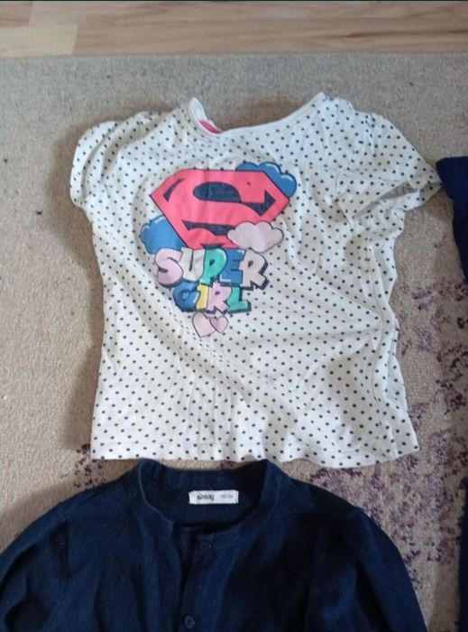lot set tricouri 122 5 6 7 ani h&m cardigan pulover dresuri tricou