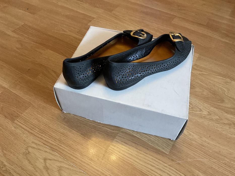 BERTIE pantofi balerini Brazilia, dama, din piele, negri Nr. 39