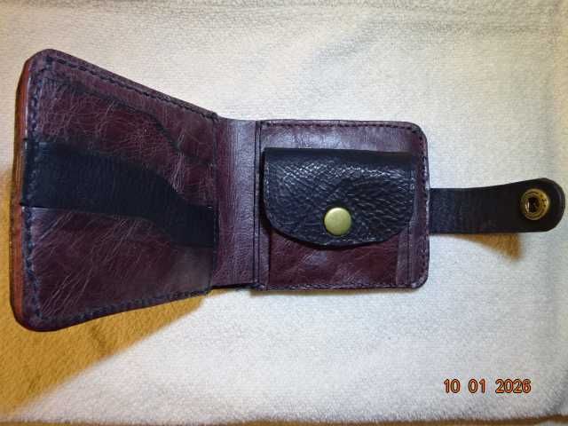 мъжки портфейл  от естествена кожа