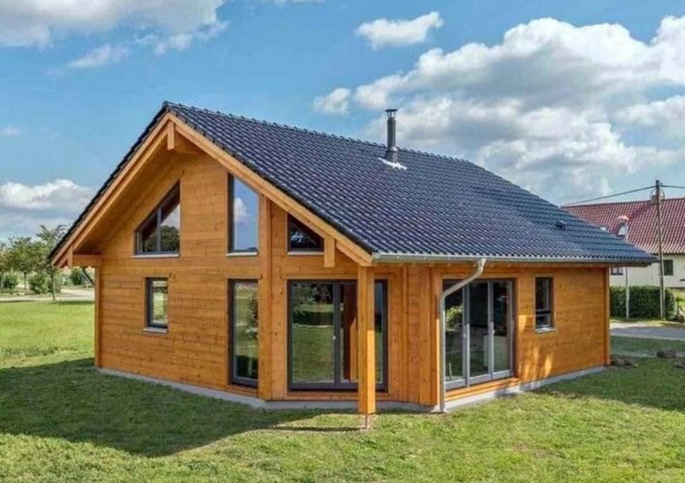 Case modulare din lemn