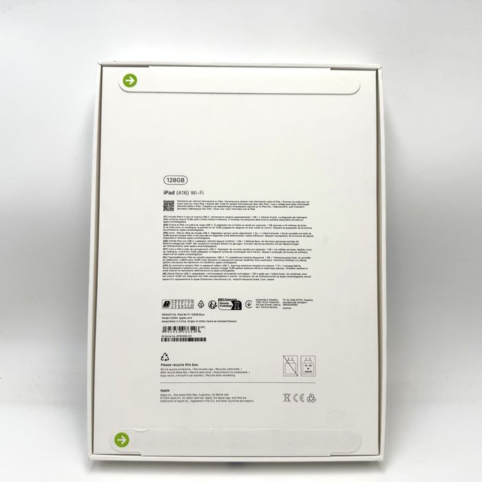  iPad 11th Generation (A16) Blue Wi-Fi 128GB