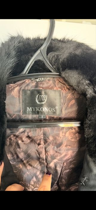 Продам шубу мутон с норкой