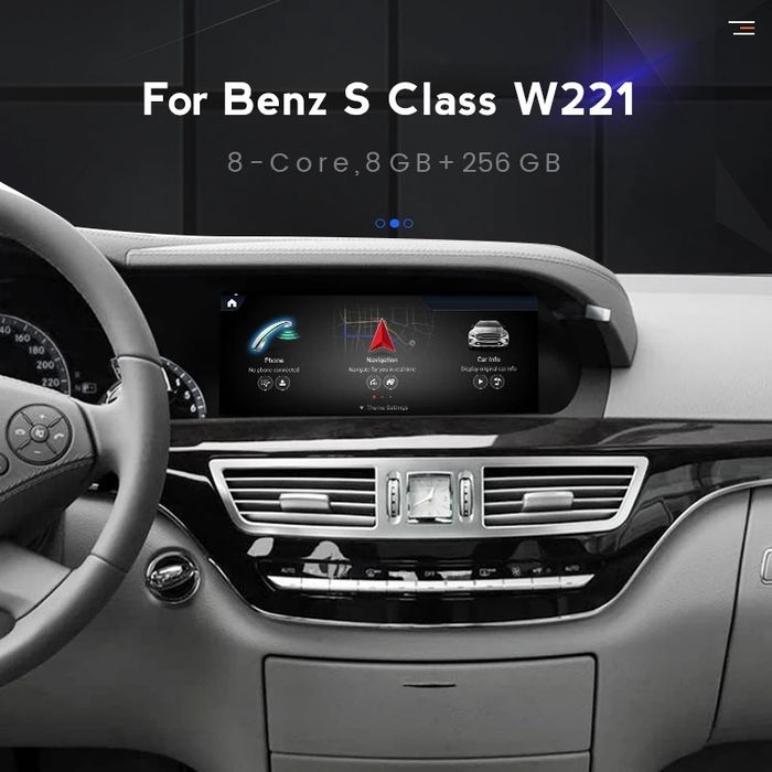 Navigatie Android  Mercedes S class W221  ntg 3.5 sau ntg 3