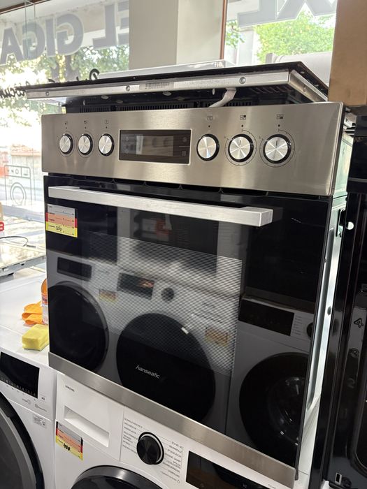 Комплект фурна за вграждане + индукционни котлони Hanseatic HBCO7010PA1+HI4B6071CB