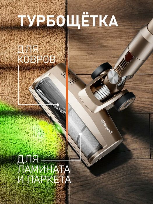 Вертикальный беспроводной пылесос Weissgauff V12Weissgauff представляе