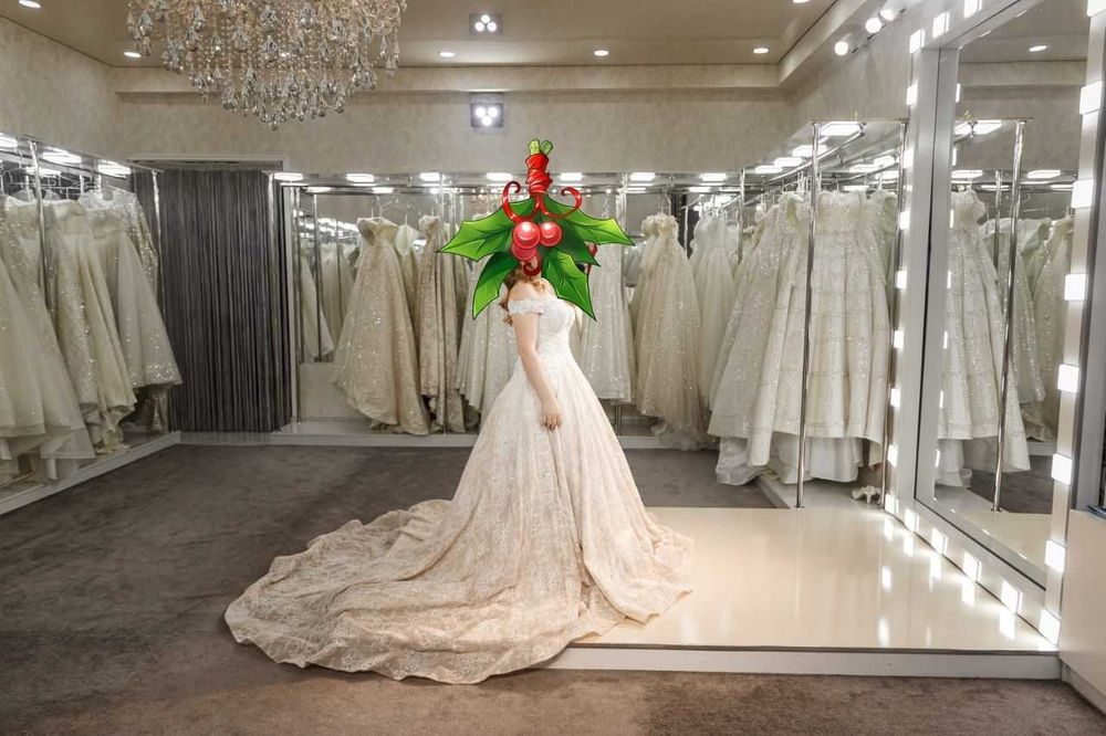 Свадебное платье Королевский вид