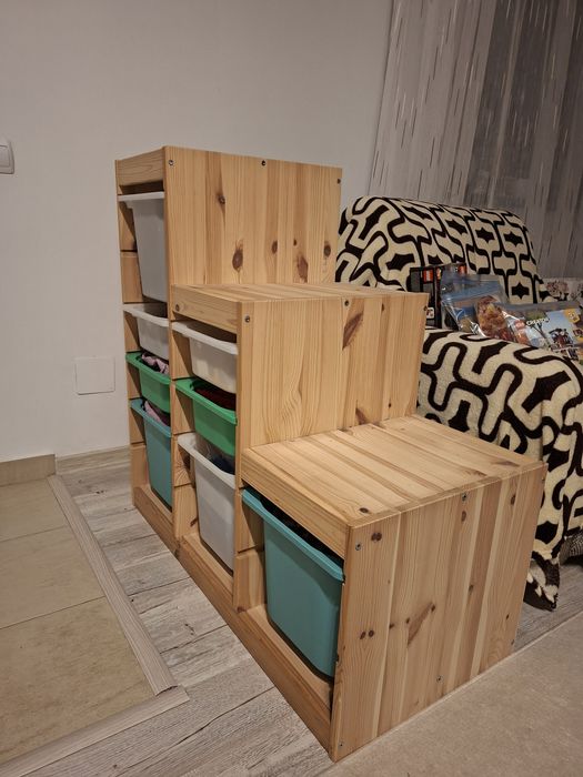 Mobilier depozitare Trofast + cutii