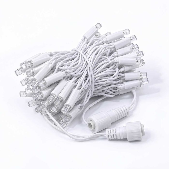 Професионални коледни външни лампички LED завеса 3.5м х 30-50-60см с Флаш Ефект