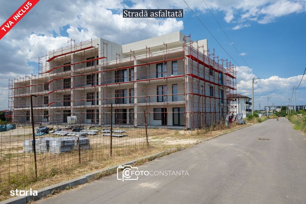 #Apartament cu 2 camere + terasă + grădină și piscină | Costinești