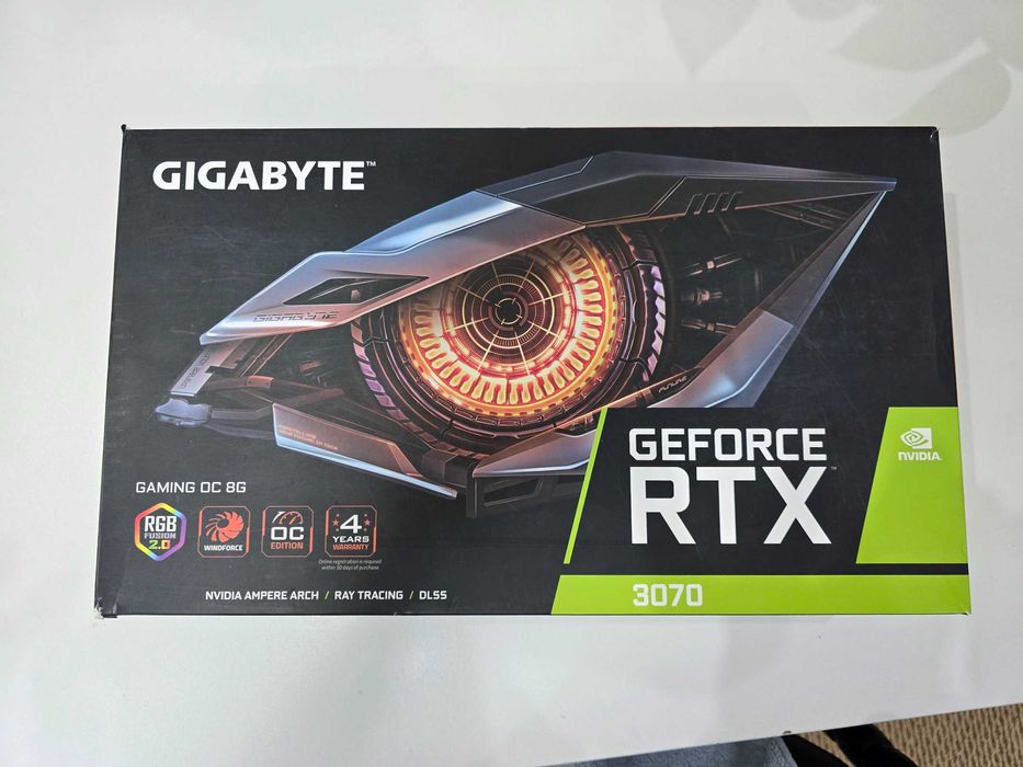 Видеокарта RTX 3070 (8 gb) от Gigabyte