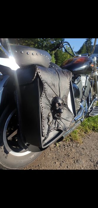 Coburi chooper. Din piele 4.5mm