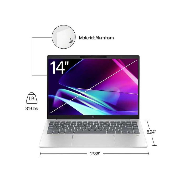 HP Pavilion Plus 14" 2.8K OLED 120Hz AMD RYZEN 7 7840U 16GB LPDDR5 512