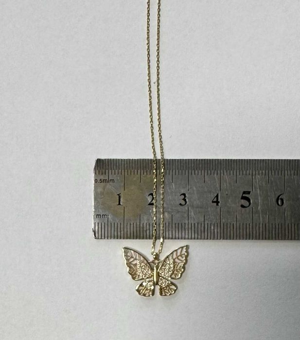 Златно колие с Висулка 2.02гр  45см