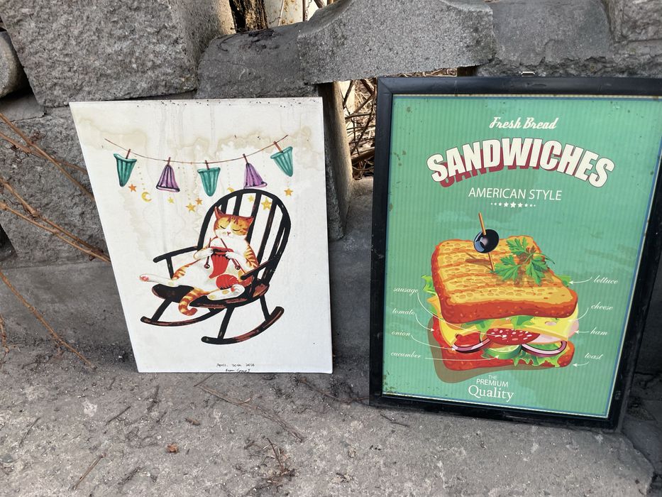 Картины для декора, заполнения стен