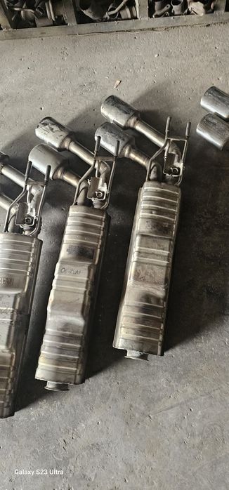 Выхлоп амг  гелендваген