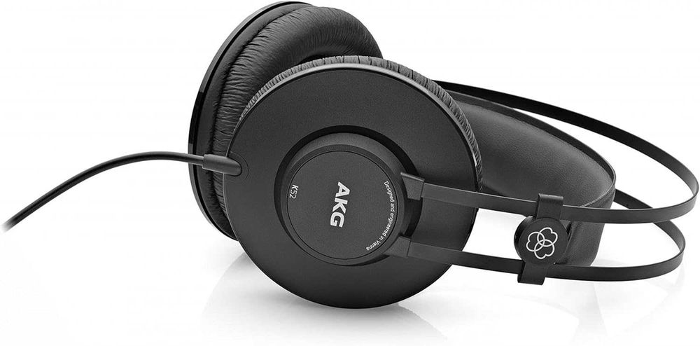 Студийни слушалки AKG K52 - Затворен тип, Професионален звук