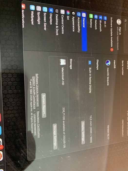 MacBook Pro 13" А1708