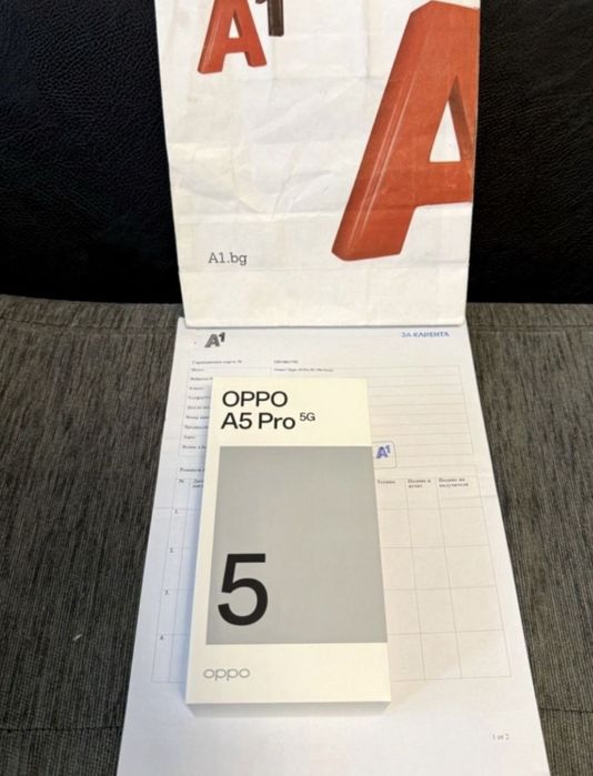 ЗАПЕЧАТАН 256GB Oppo A5 Pro 5G A1 Гаранция 2027г. Green | Зелен