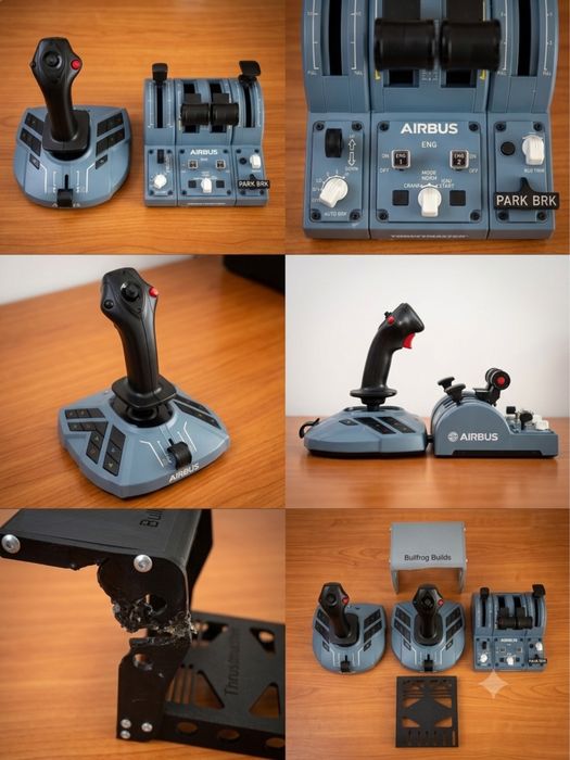 Thrustmaster TCA Captain Pack Airbus Edition - Full Setup Flight Sim