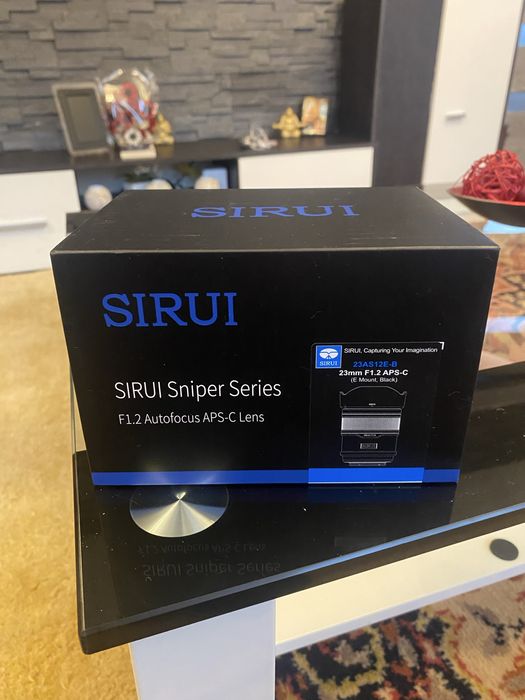 Obiectiv sirui sniper series f1.2 autofocus apsc-c lens e-mount