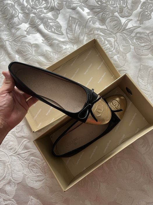 Обувь балетки шанель