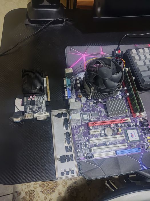 Материнка проц видеокарта