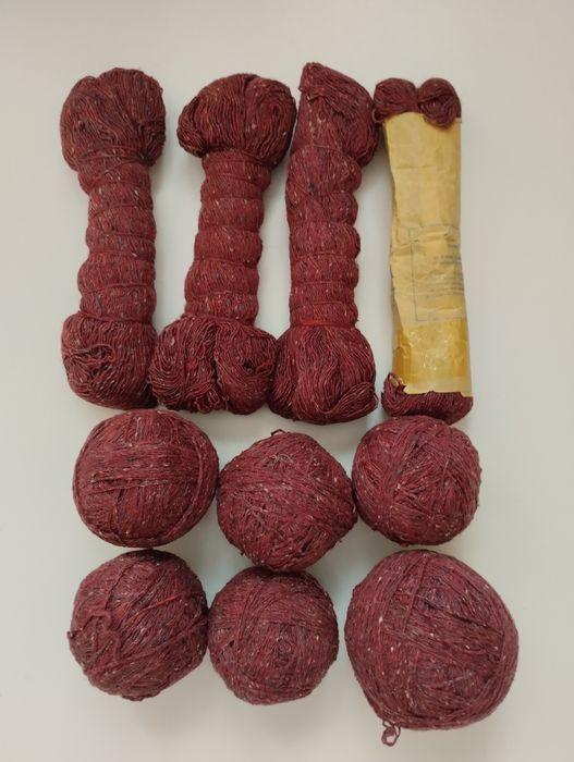 Пряжа для вязания полушерсть, шерсть