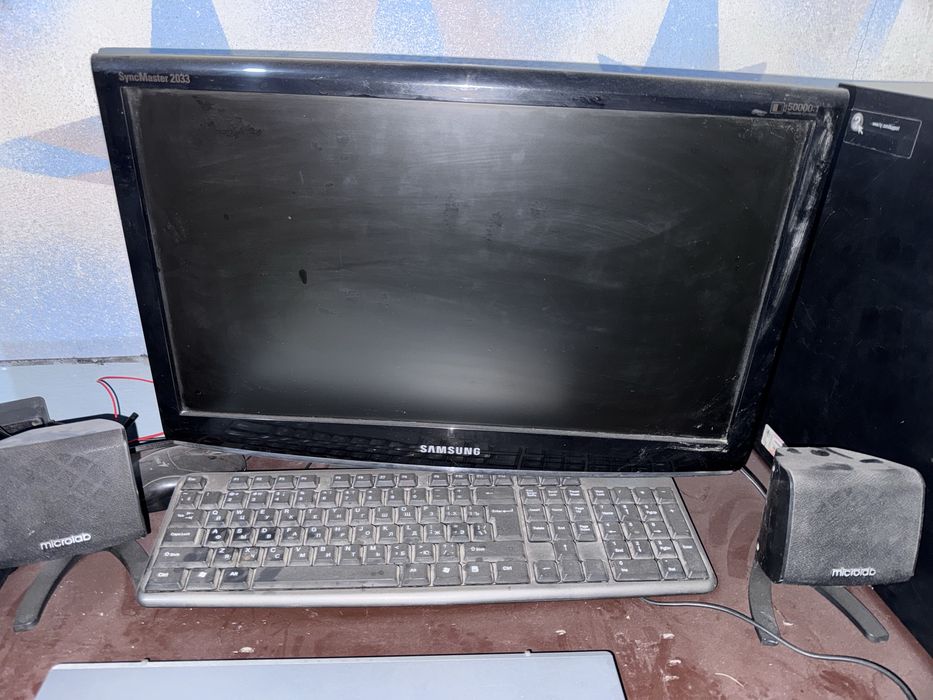 Arzon Kampyuter HP keys samsung manitor 2 ta kalaviatura