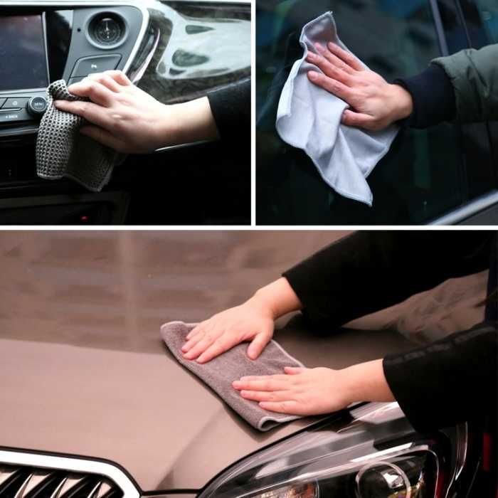 Комплект за почистване на МПС - 9 части