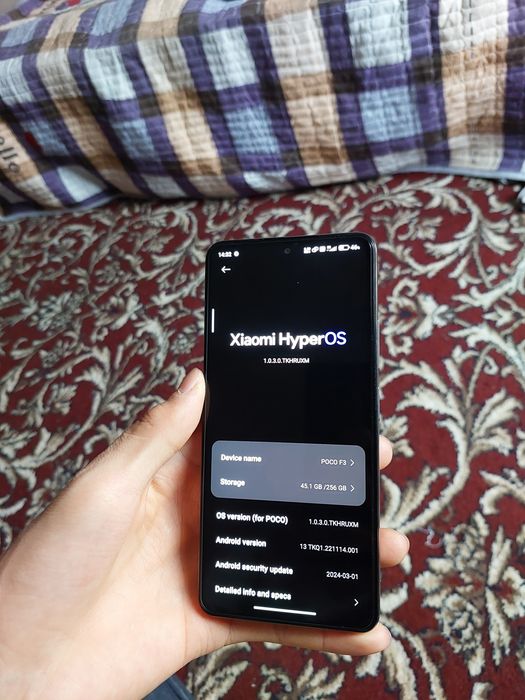 POCO F3 8+8/256 Tiniq